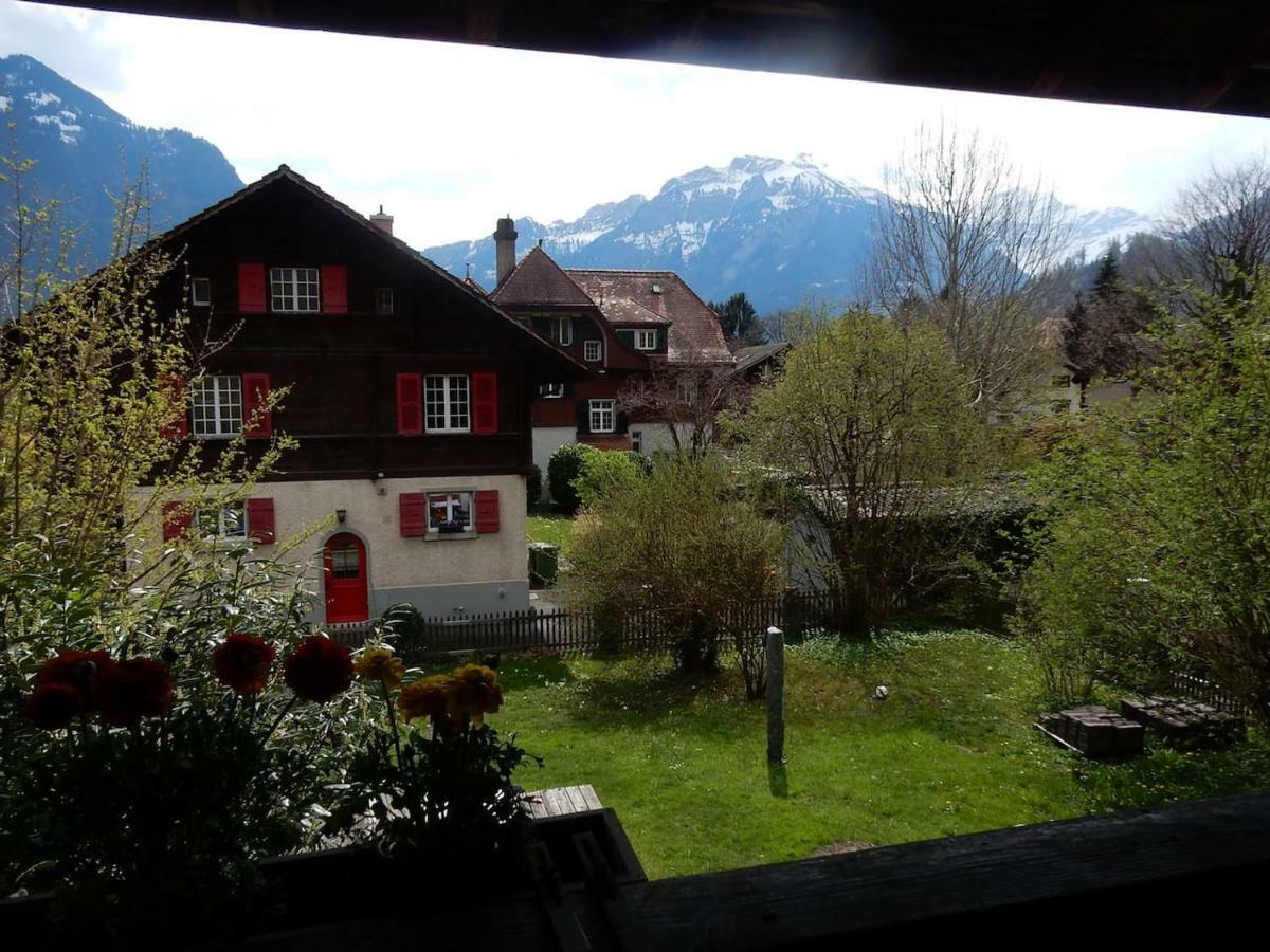Traditional Swiss-Flat Интерлакен Экстерьер фото